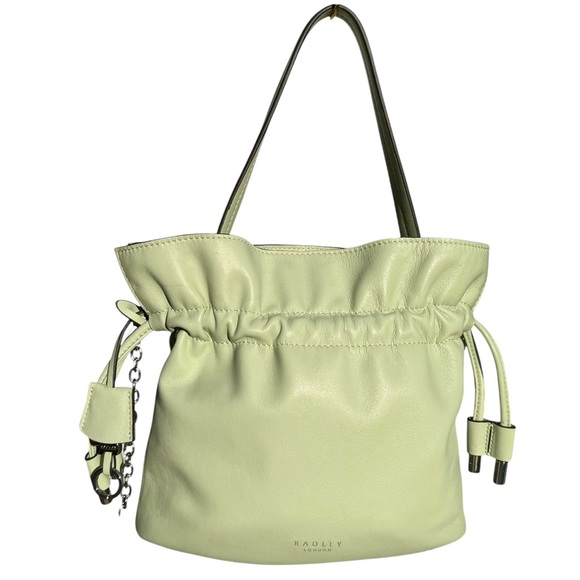 NEW RADLEY LONDON Sunny Rise Crossbody Shoulder Bag Teal Leather Handbag Womens - Picture 1 of 17